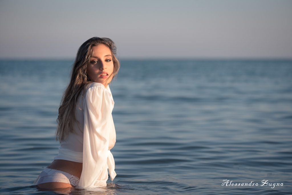 Book fotografico nella spiaggia di Jesolo