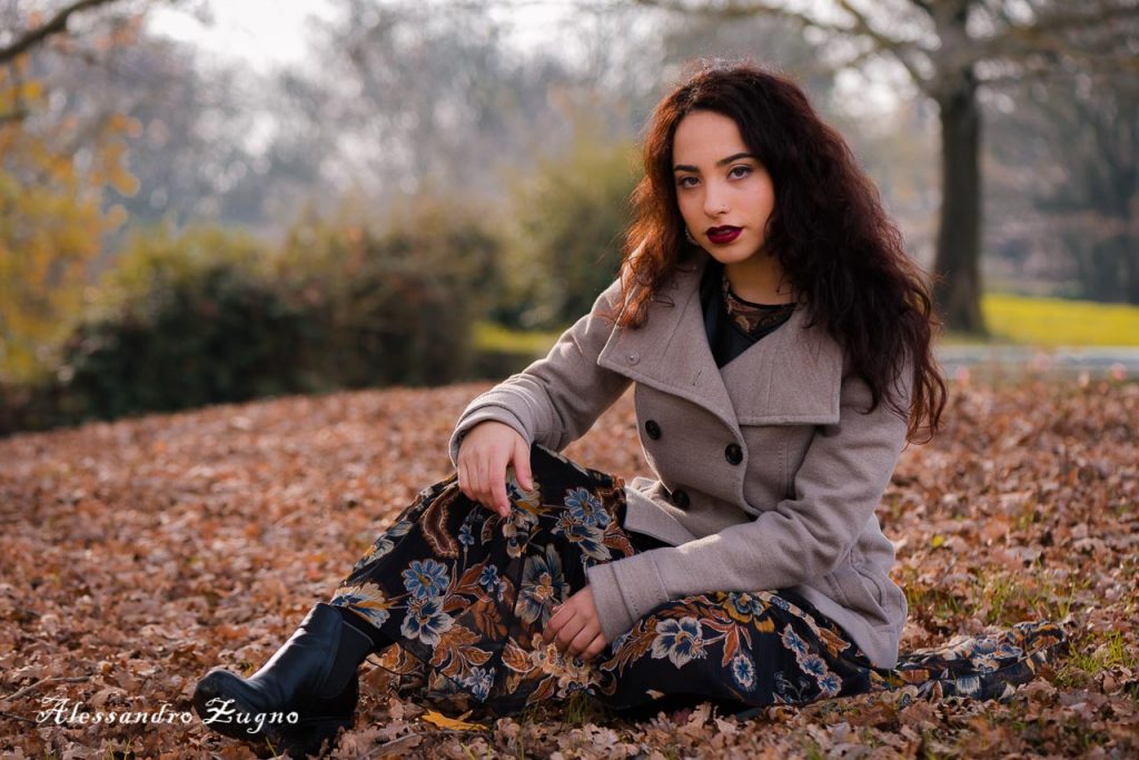 servizio fotografico autunnale al Parco Iris di Padova