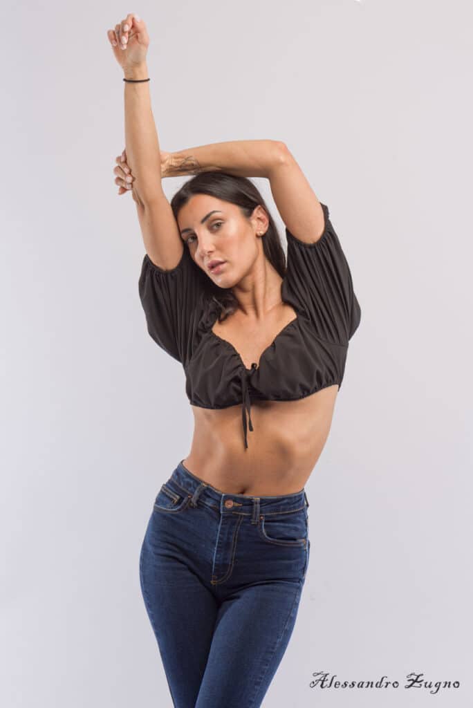 modelle in posa per foto