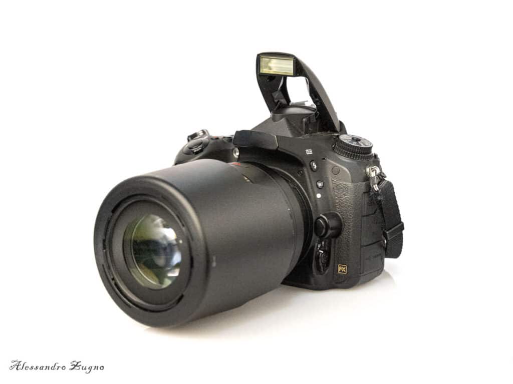 flash pop-up fotocamera nikon