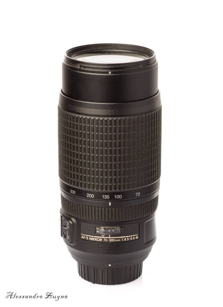 obiettivo fotografico professionale zoom