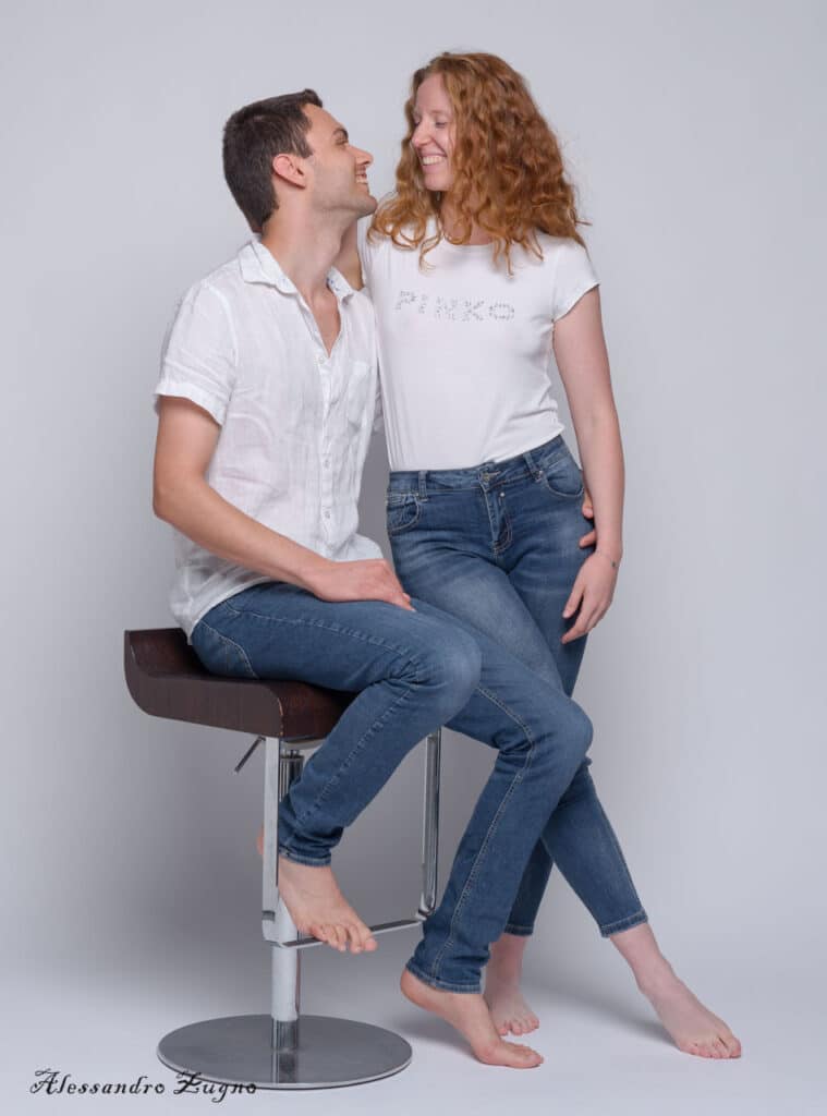 pose da fare in coppia studio