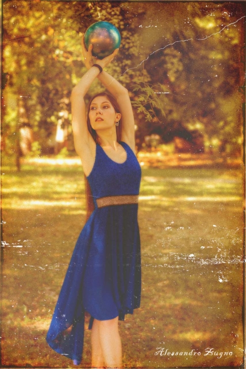 foto artistica di ginnastica