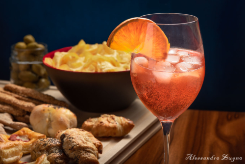 foto beverage sprtiz con salatini padova