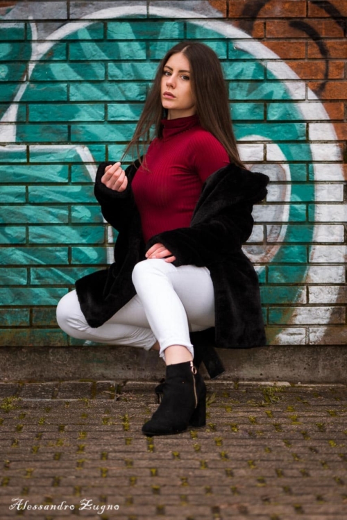 posa fotografica per ragazze